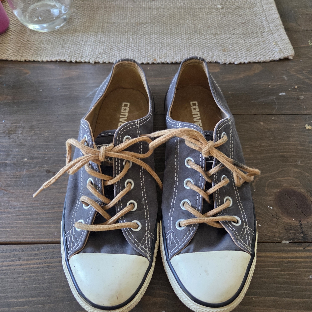 Converse Gray All Star Shoes